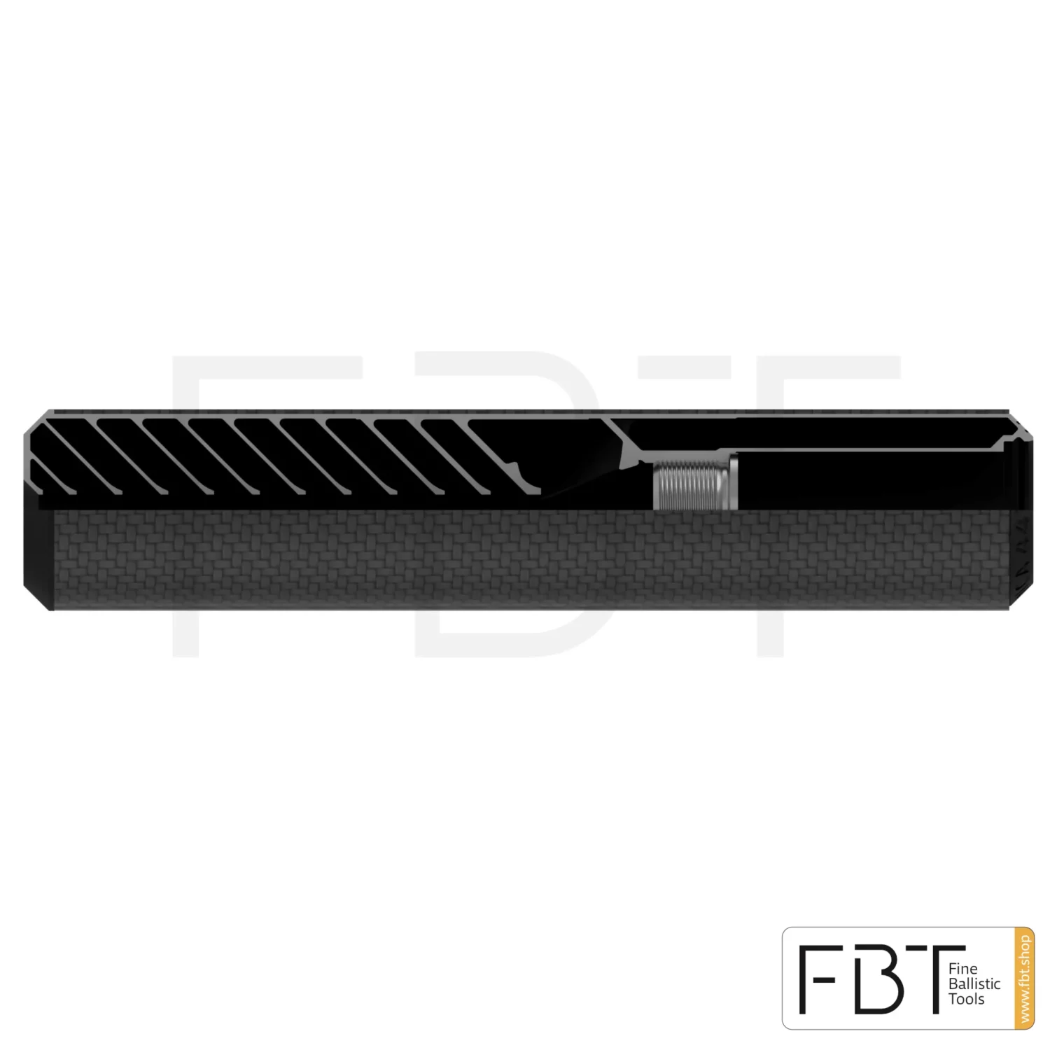 FBT INCA AIR Titan-Schalldämpfer inkl. Gewindeadapter