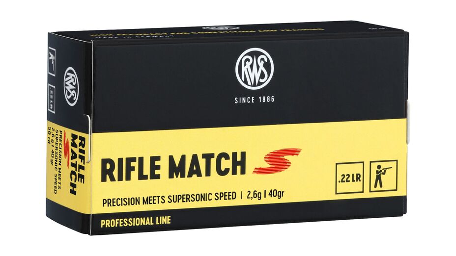 RWS Rifle Match S .22 LR 40 grs